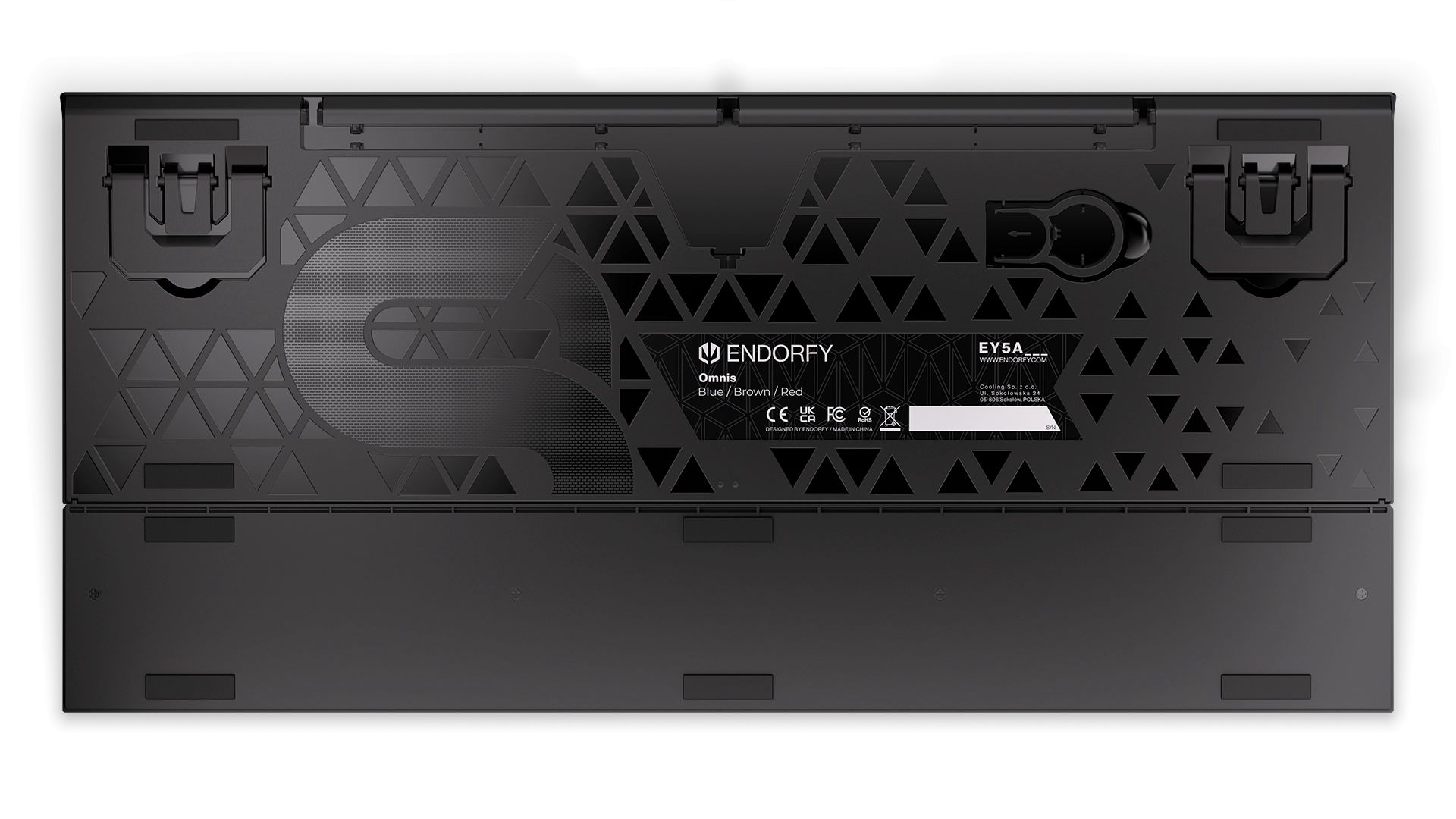 Endorfy Omnis Blue Switch Mechanical Keyboard Black US