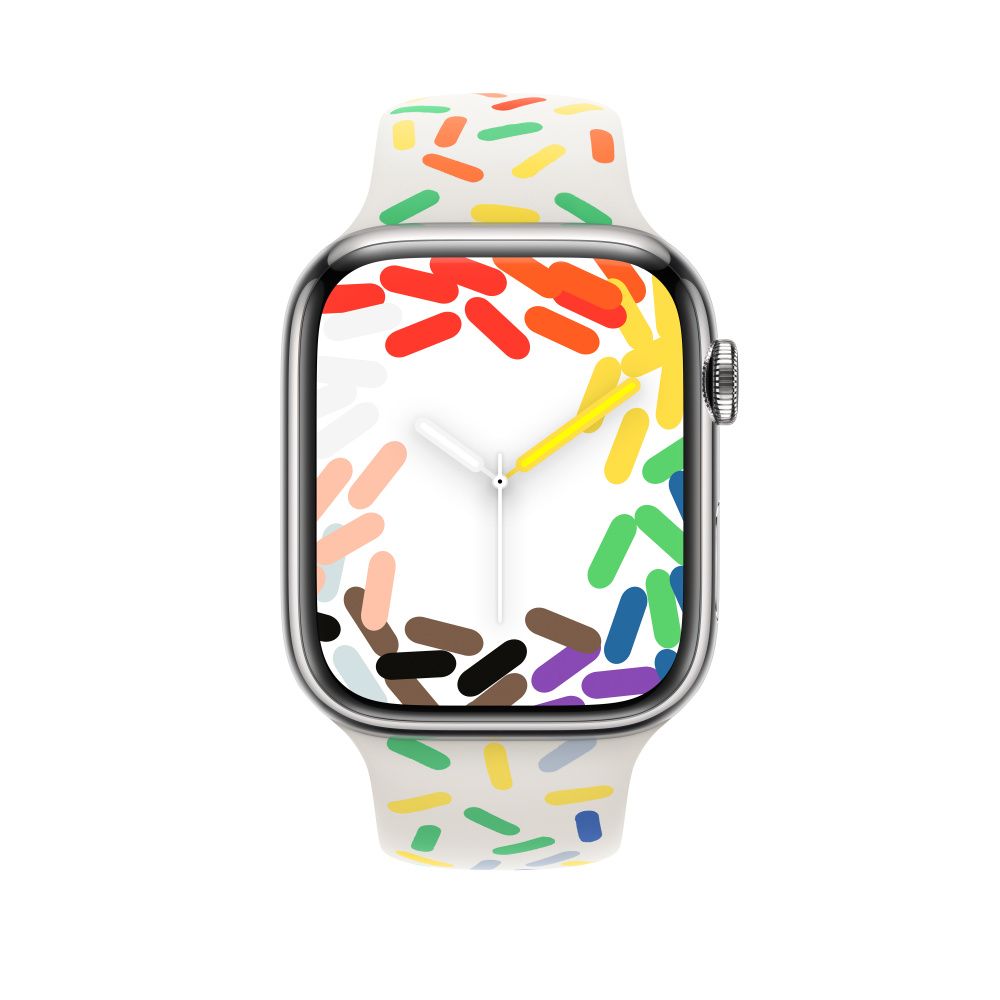 Apple Watch 45mm Band: Sport Band S/M Pride Edition