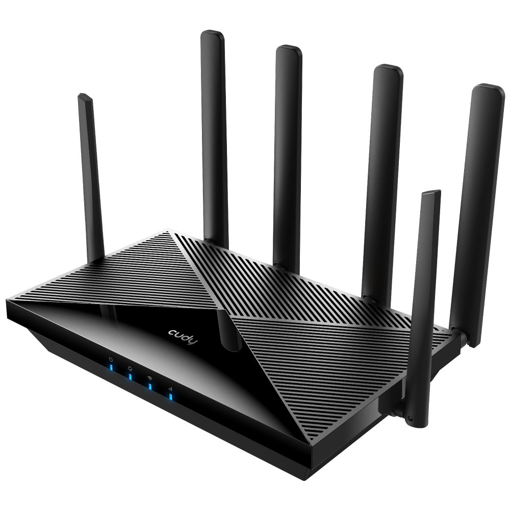 Cudy LT700 4G LTE Cat6 AC1200 Gigabit Wi-Fi Router Black