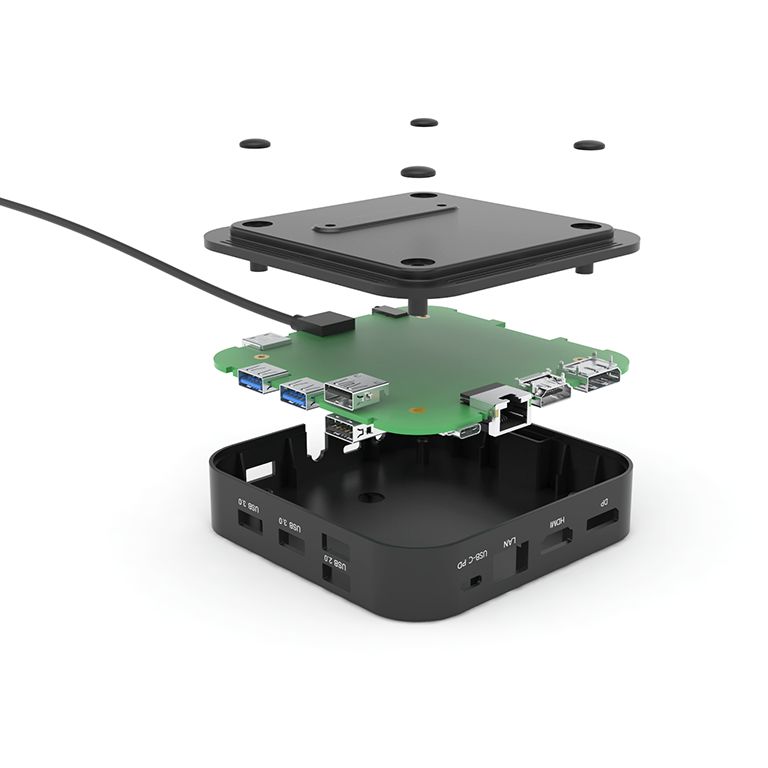 I-TEC USB-C HDMI DP Docking Station with Power Delivery 100 W + i-tec Universal Charger 100 W