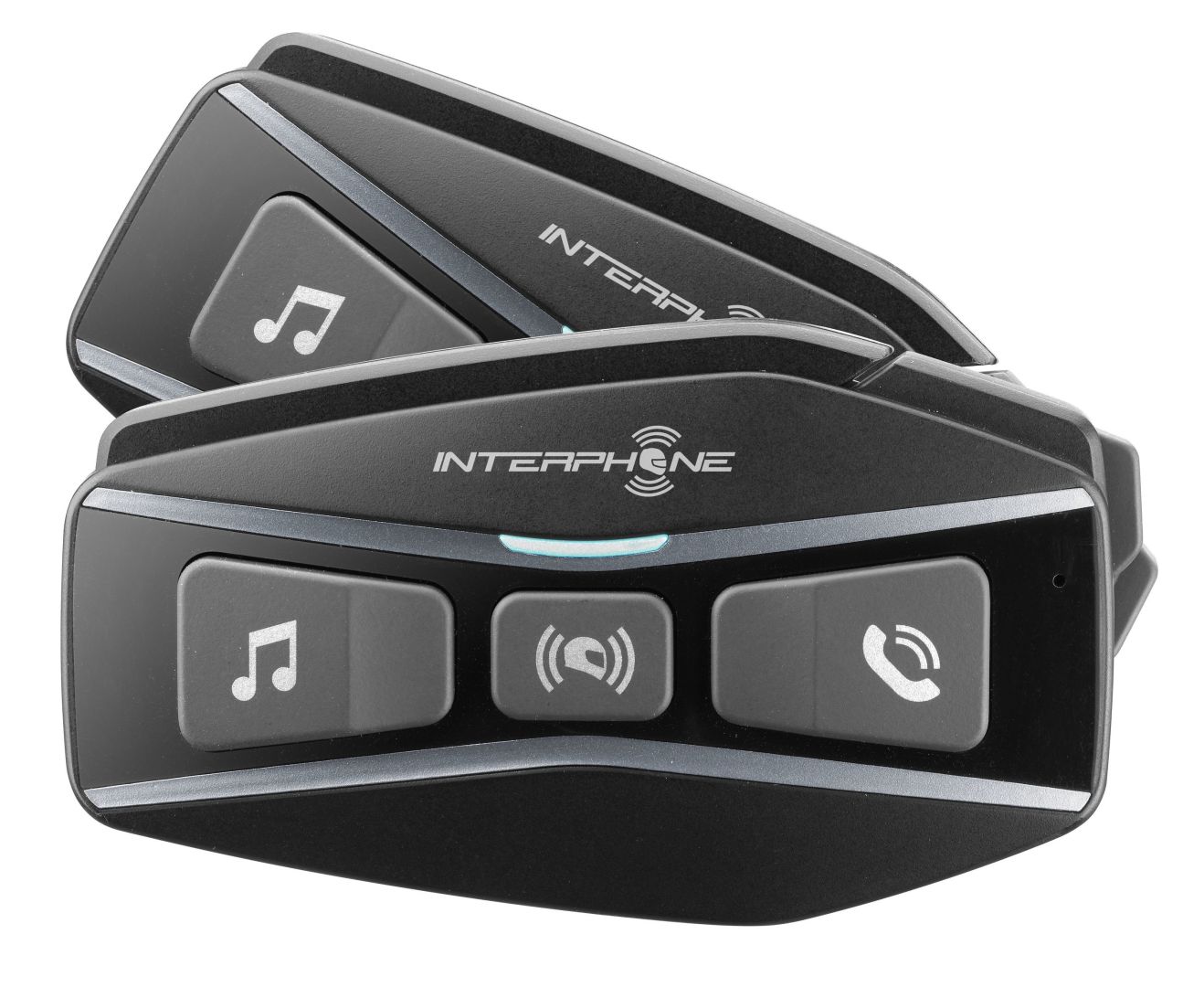 FIXED Bluetooth headset for closed and open helmets Cellularline UCOM16 Twin Pack