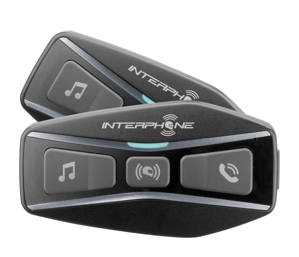 FIXED Bluetooth headset for closed and open helmets Cellularline UCOM4 Twin Pack