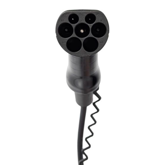 Sibrid Type 2 - Type 2 16A Elektromos Autó töltőkábel 5m Black