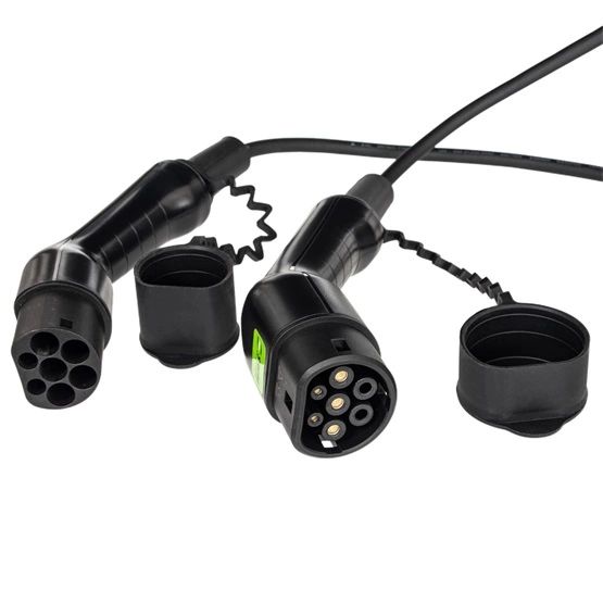 Sibrid Type 2 - Type 2 32A Elektromos Autó töltőkábel 5m Black