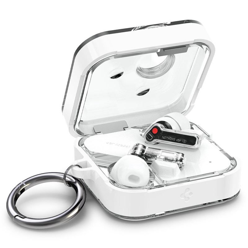 Spigen Ultra Hybrid, jet white - Nothing Ear (2)