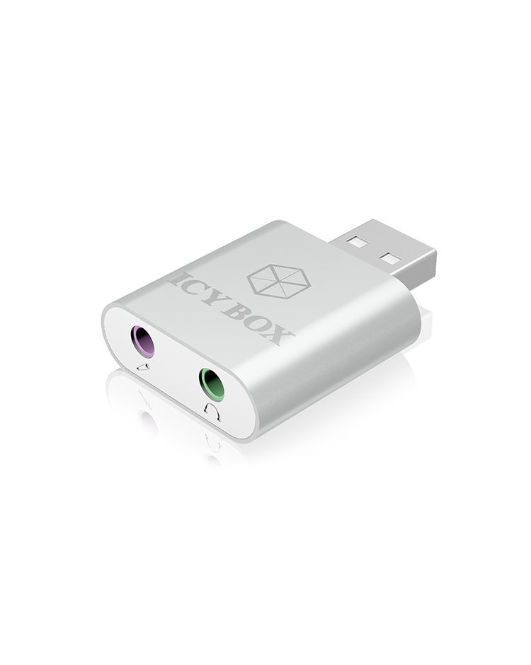Raidsonic IcyBox IB-AC527 USB 2.0 Type-A to audio