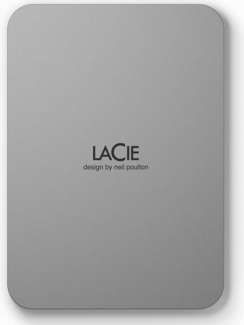 LaCie 1TB 2,5" USB Type-C Mobile Drive Silver