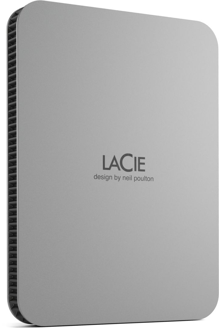 LaCie 1TB 2,5" USB Type-C Mobile Drive Silver