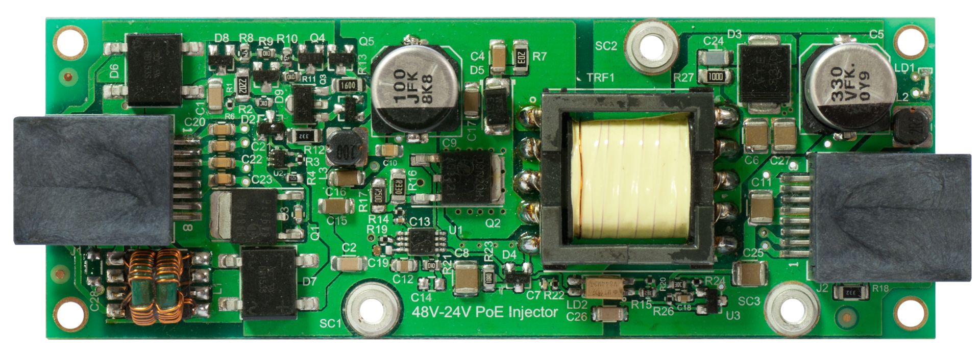 Ubiquiti RBGPOE-CON-HP 48 to 24V PoE Converter