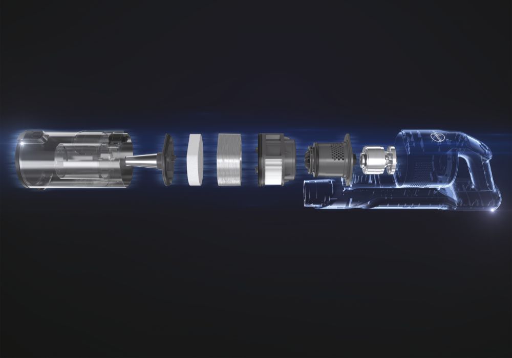 Hoover HF910P 011 Vezeték Nélküli Álló Porszívó Blue