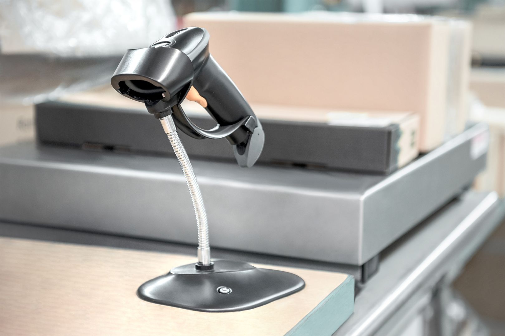 Digitus DA-81003 1D/2D kézi vonalkódolvasó USB kit állvánnyal