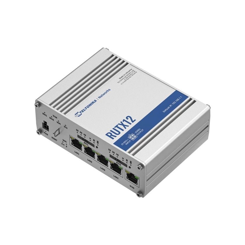 Teltonika RUTX12 4G DualSIM Wireless Router