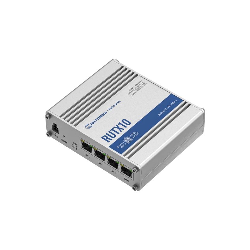 Teltonika RUTX10 4G DualSIM Wireless Router