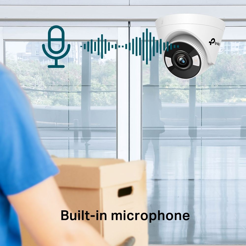 TP-Link VIGI C430 (4mm) 3MP Full-Color Turret Network Camera