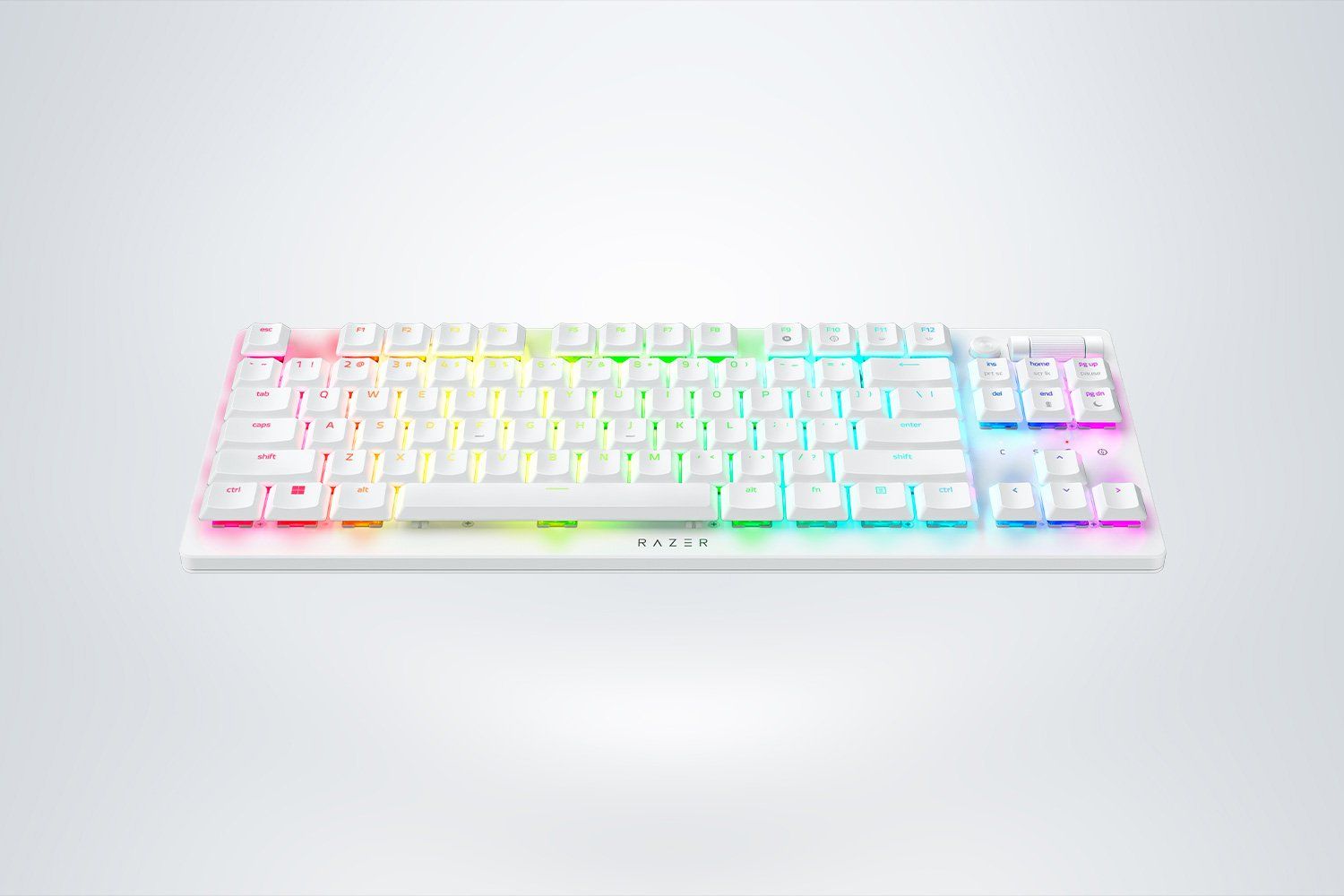 Razer DeathStalker V2 Pro Tenkeyless Linear Optical Red Switch Keyboard White US