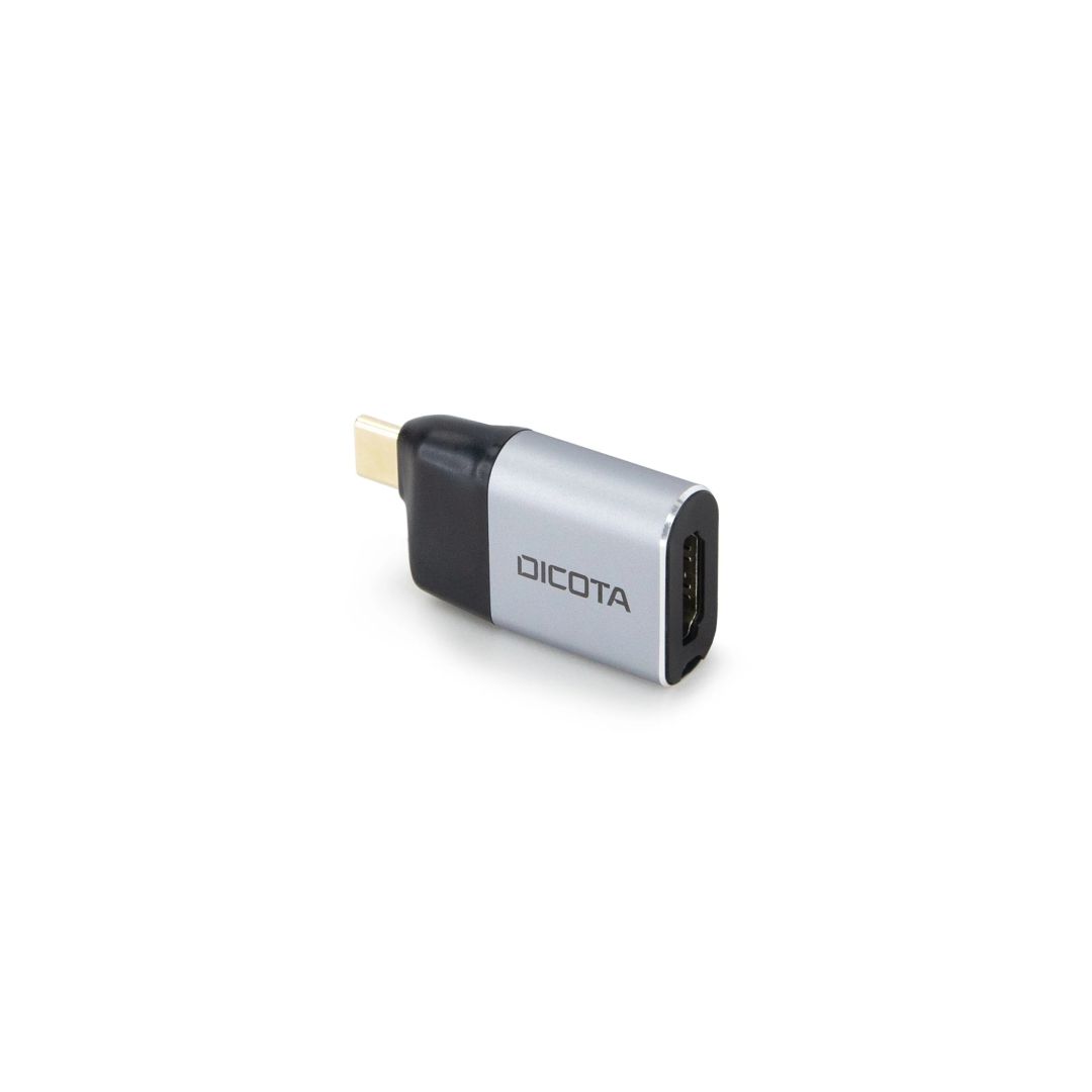 Dicota USB-C to HDMI Mini Adapter with PD (4k/100W) Silver
