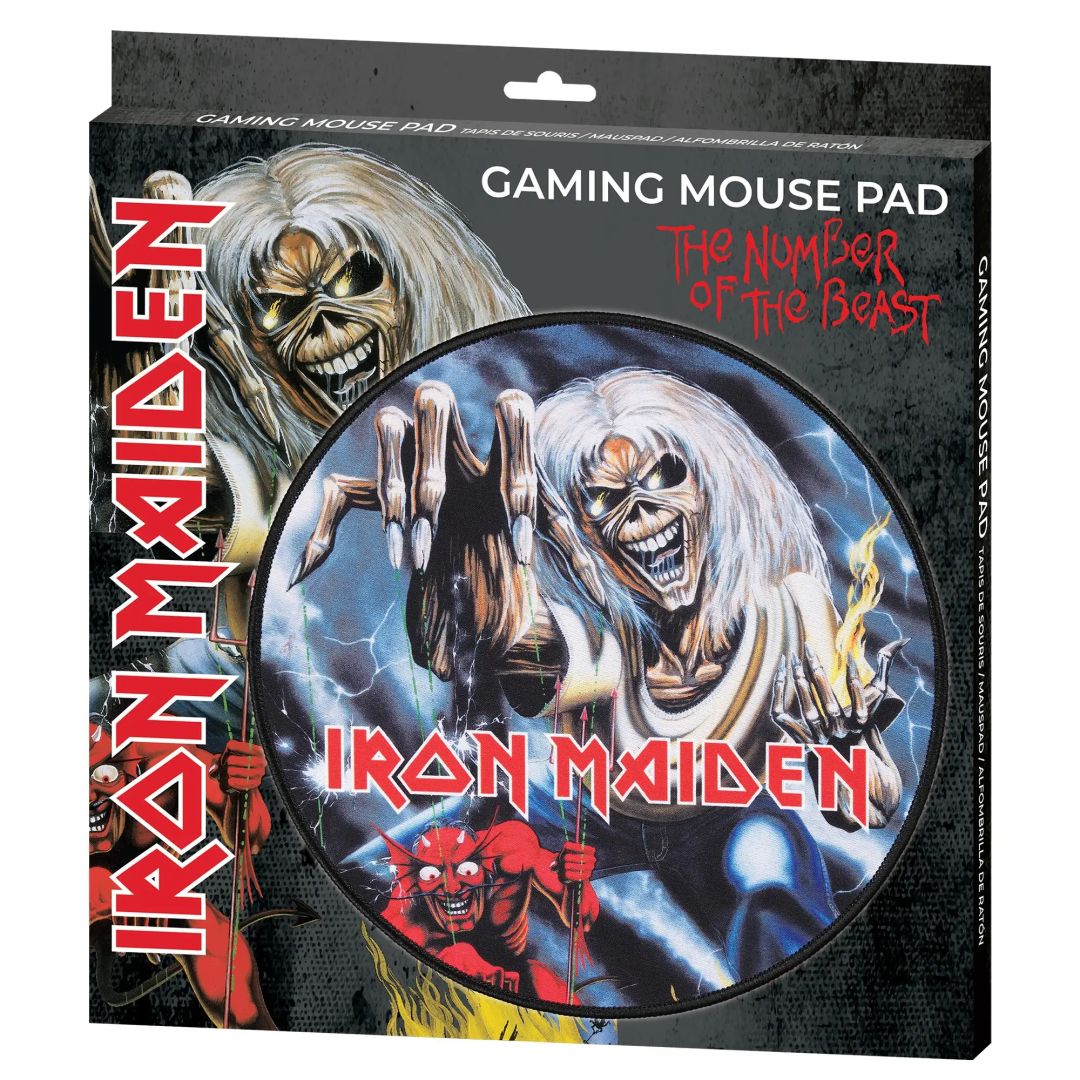 Subsonic Iron Maiden Number Of The Beast Gaming Egérpad Multicolor