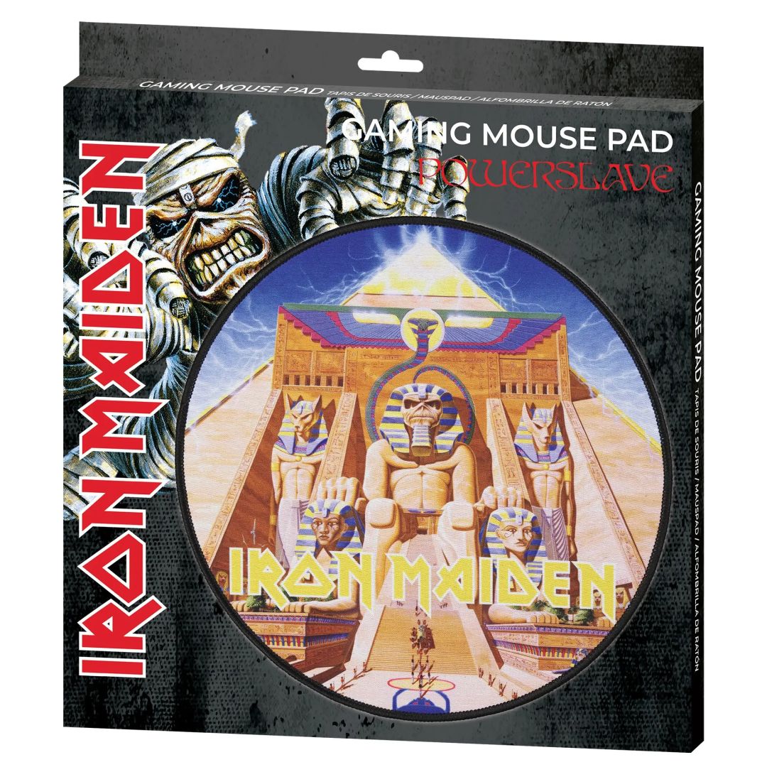 Subsonic Iron Maiden Powerslave Gaming Egérpad Multicolor