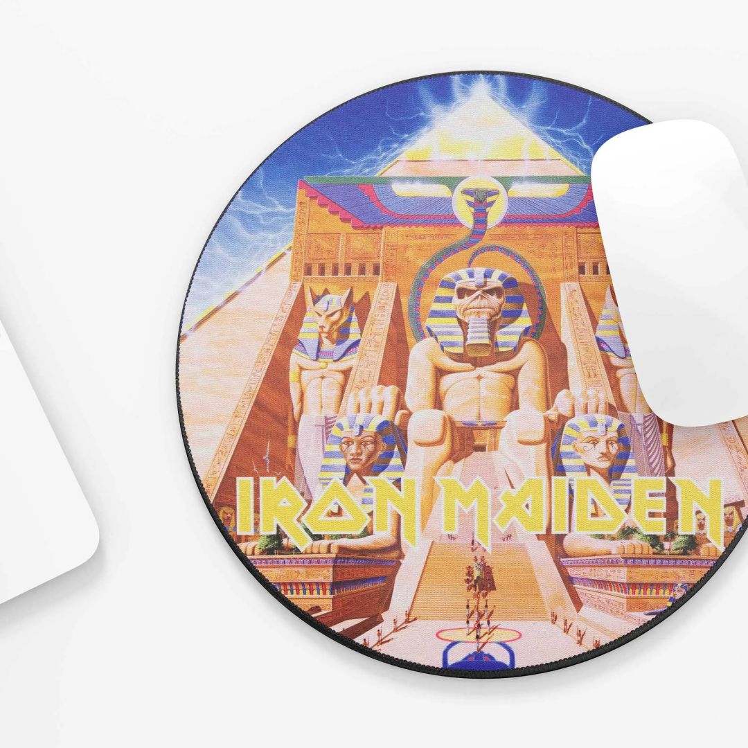 Subsonic Iron Maiden Powerslave Gaming Egérpad Multicolor