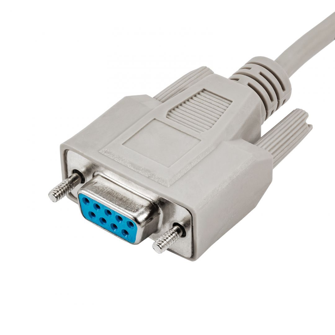 Akyga RS-232 AK-CO-01 cable 2m Beige
