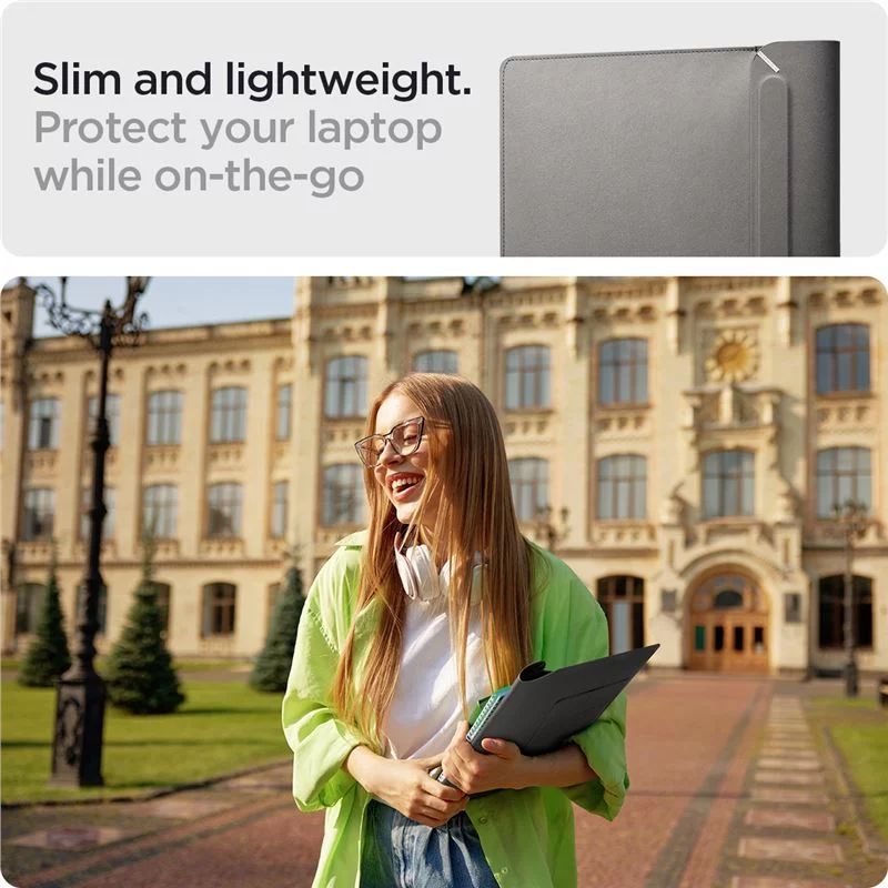 Spigen Valentinus S Notebook táska 14" City Gray