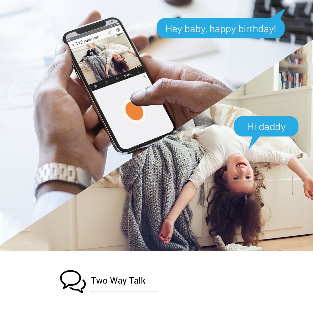 Ezviz TY2 Smart Wi-Fi Pan & Tilt Camera