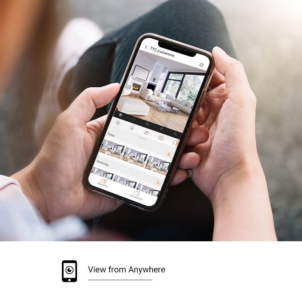 Ezviz TY2 Smart Wi-Fi Pan & Tilt Camera