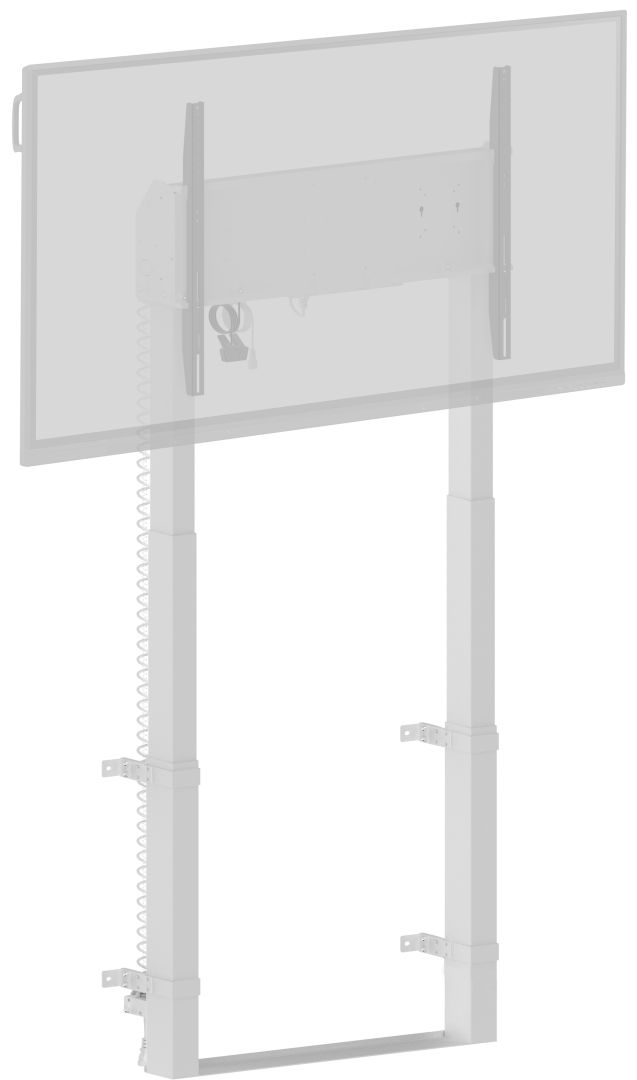 iiyama  MD-WLIFT2031-W1 Single column electric floor lift for monitors up to 55"-98" Grey