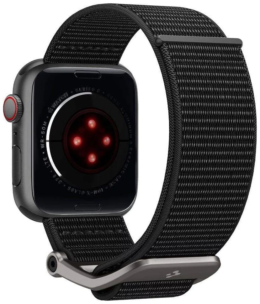 Spigen DuraPro Flex Apple Watch Ultra 2/1 49mm 9/8/7 45mm SE/6/5/4 44mm 3/2/1 42mm Black