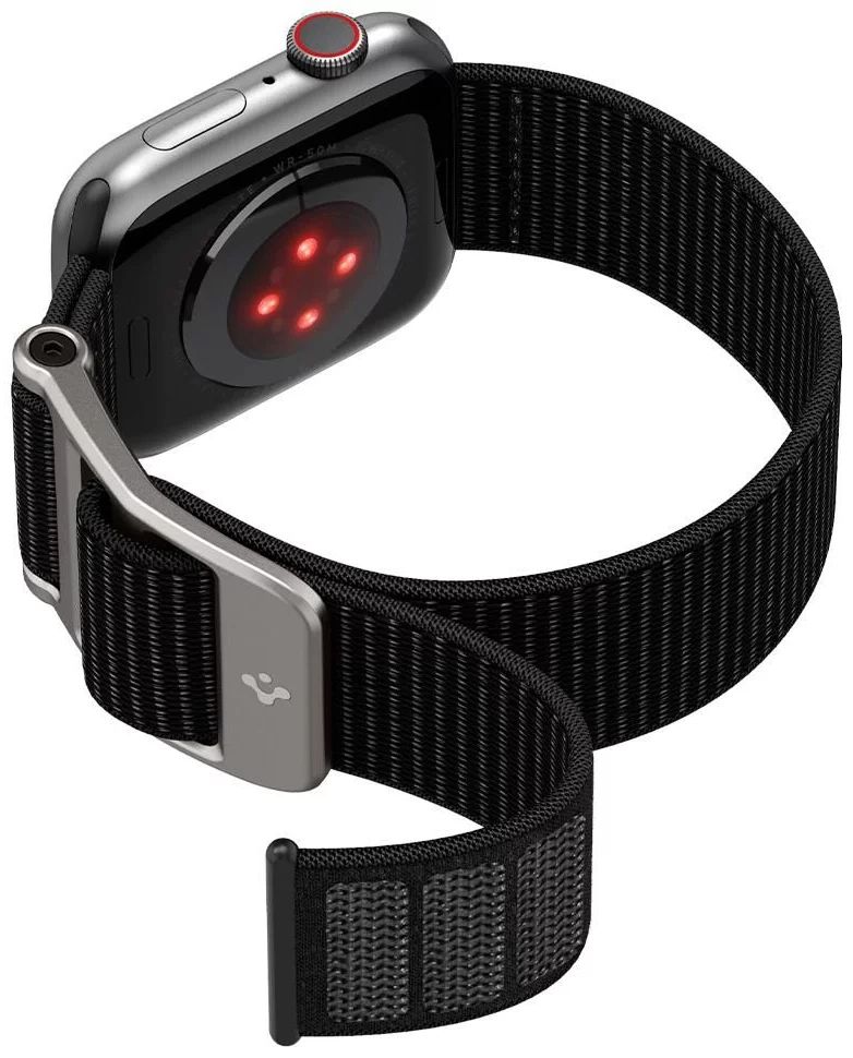 Spigen DuraPro Flex Apple Watch Ultra 2/1 49mm 9/8/7 45mm SE/6/5/4 44mm 3/2/1 42mm Black
