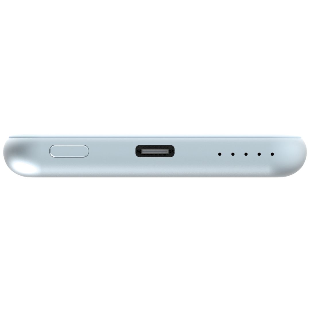 Verbatim Charge 'n' Go Magnetic Wireless 5000mAh PowerBank Blue