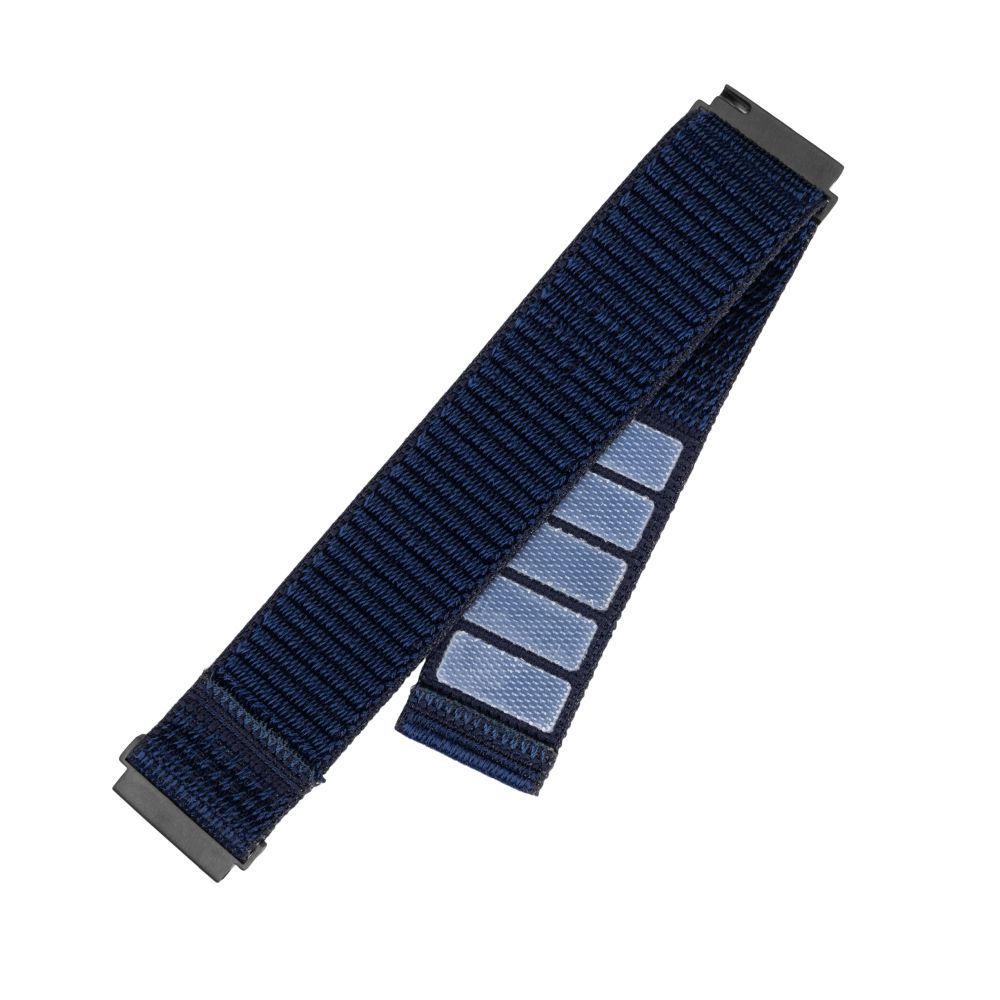 FIXED Nylon Sporty Strap with Quick Release 20mm for smartwatch Dark Blue