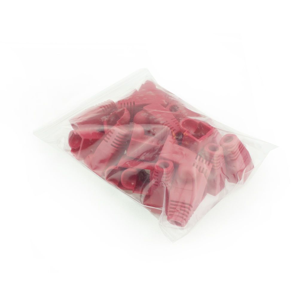 ACT RJ45 boot for 5.5 mm cable Red