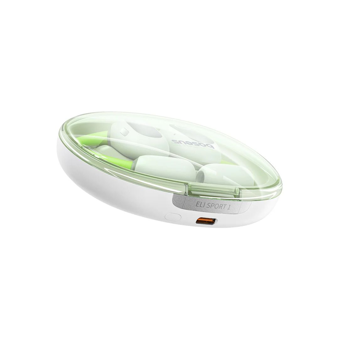 Baseus Eli Sport 1 Open-Ear Bluetooth Headset Green