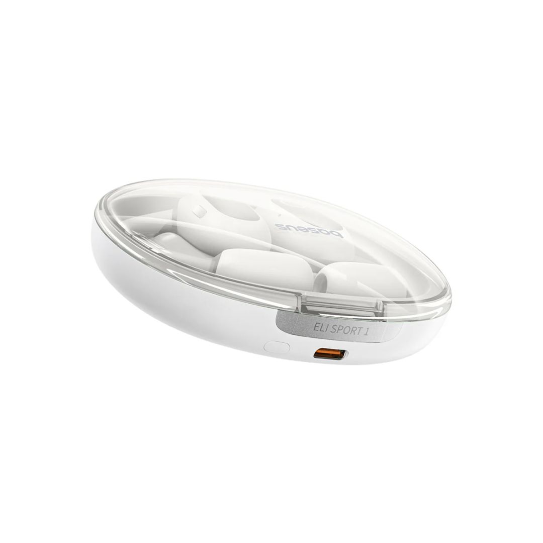 Baseus Eli Sport 1 Open-Ear Bluetooth Headset White