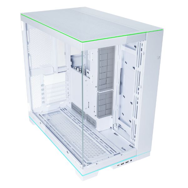 Lian Li O11 Dynamic EVO RGB Tempered Glass White