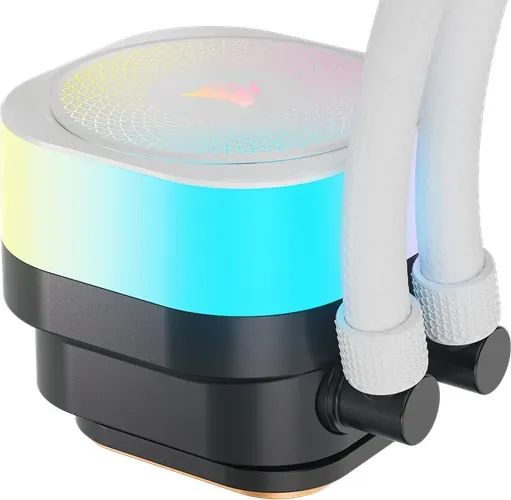 Corsair iCUE LINK TITAN 240 RX RGB AIO Liquid CPU Cooler White