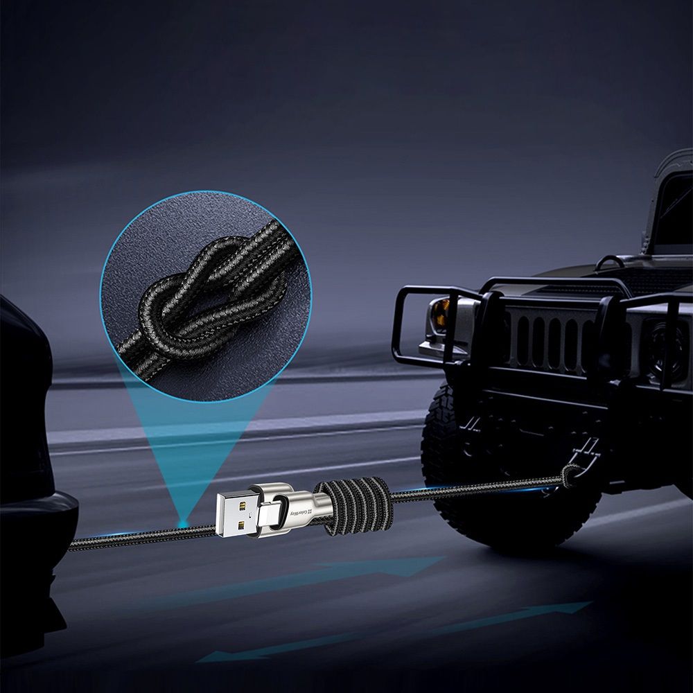 ColorWay USB-A to Apple Lightning (head metal) 2.4A 1m Black