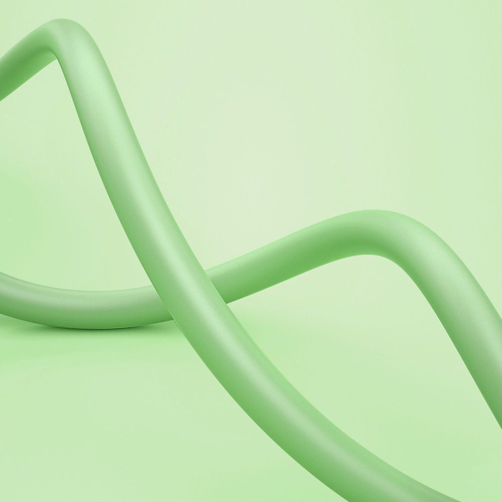 ColorWay USB to Apple Lightning (soft silicone) 2.4A 1m Green