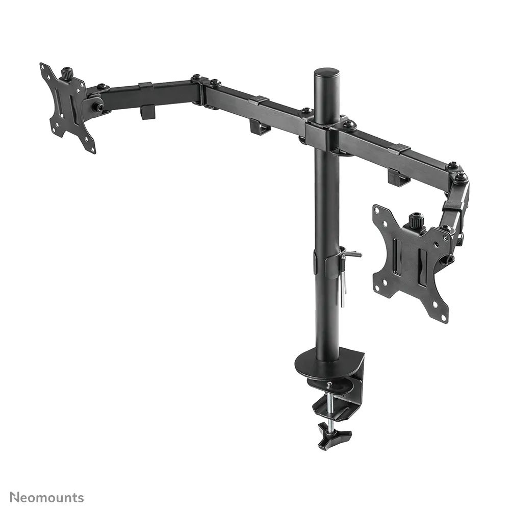 Neomounts FPMA-D550DBLACK Full Motion Dual desk monitor arm 10"-32" Black