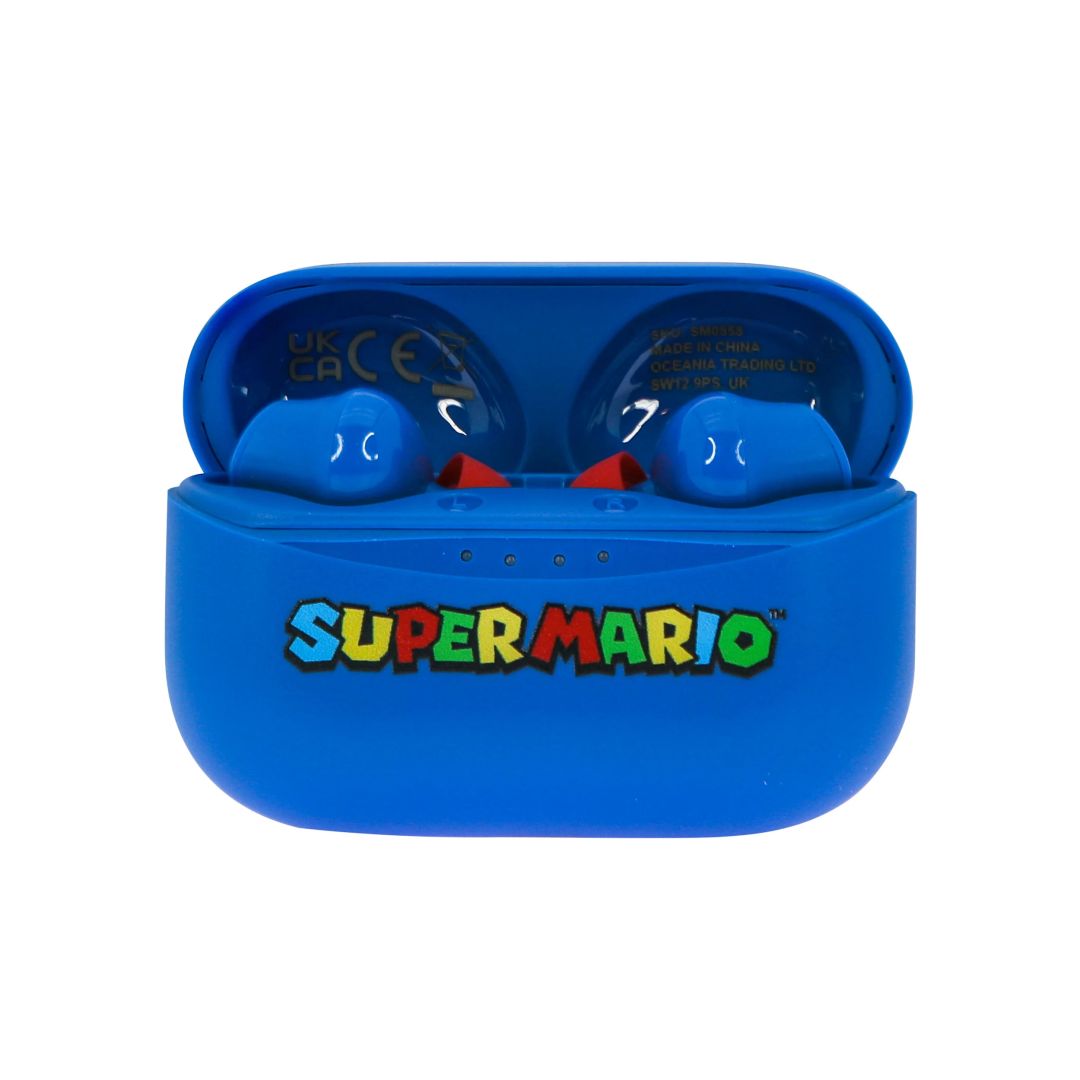 OTL Technologies Super Mario TWS Bluetooth Headset Blue