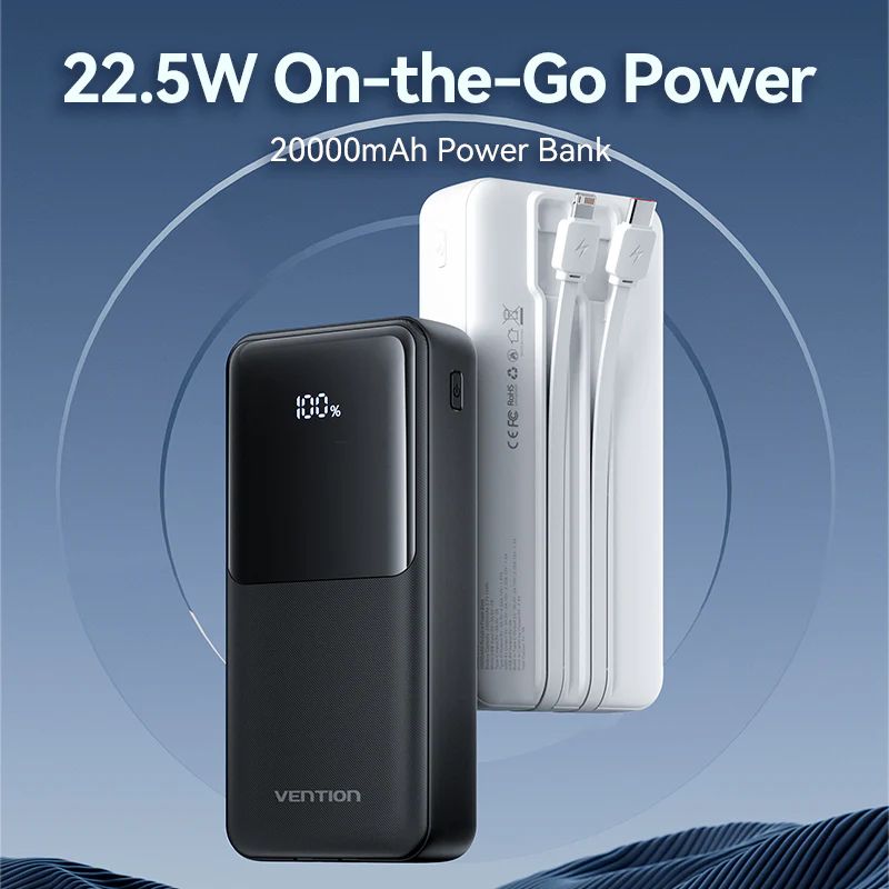 Vention FHPB0 20000mAh PowerBank Black