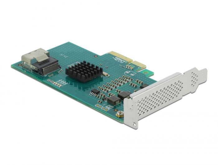 DeLock PCI Express x4 Card to 4x SATA 6 Gb/s RAID and HyperDuo Low Profile Form Factor