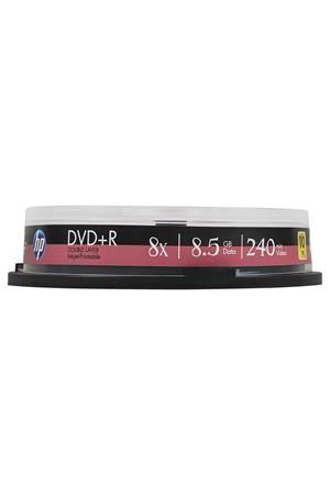 HP DVD+R 8,5 Gb 8x kétrétegű hengeres 10db/cs (10-es címke)