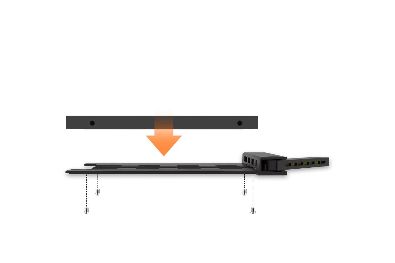 IcyDock MB038TP-B ExpressCage Removable 2.5" SSD/HDD Tray