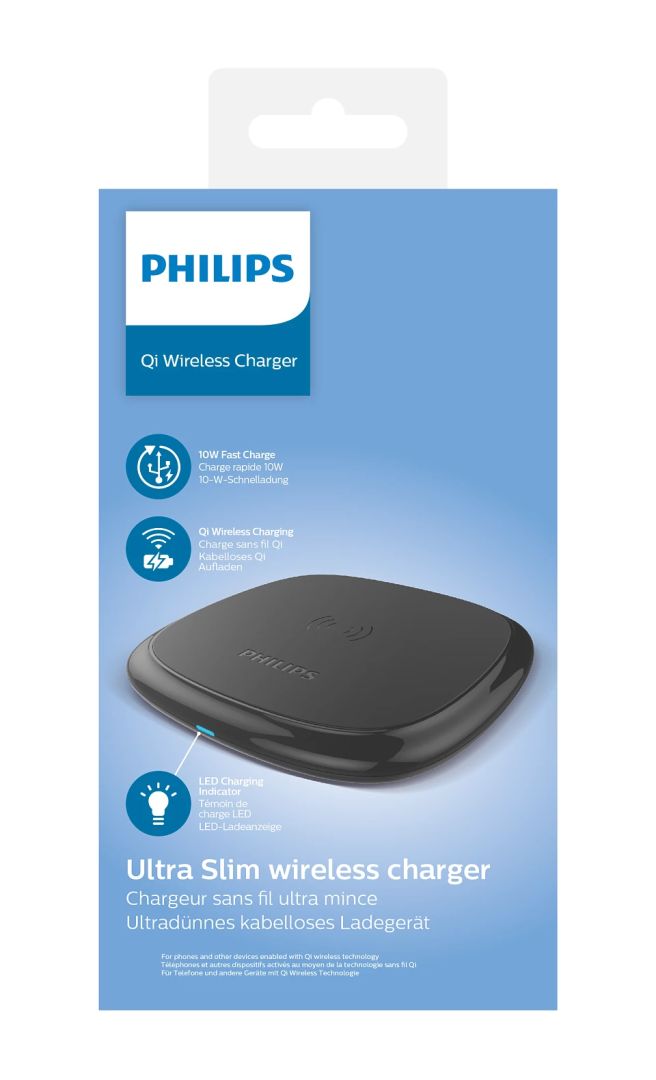 Philips DLP9210 Qi Wireless Charger Black