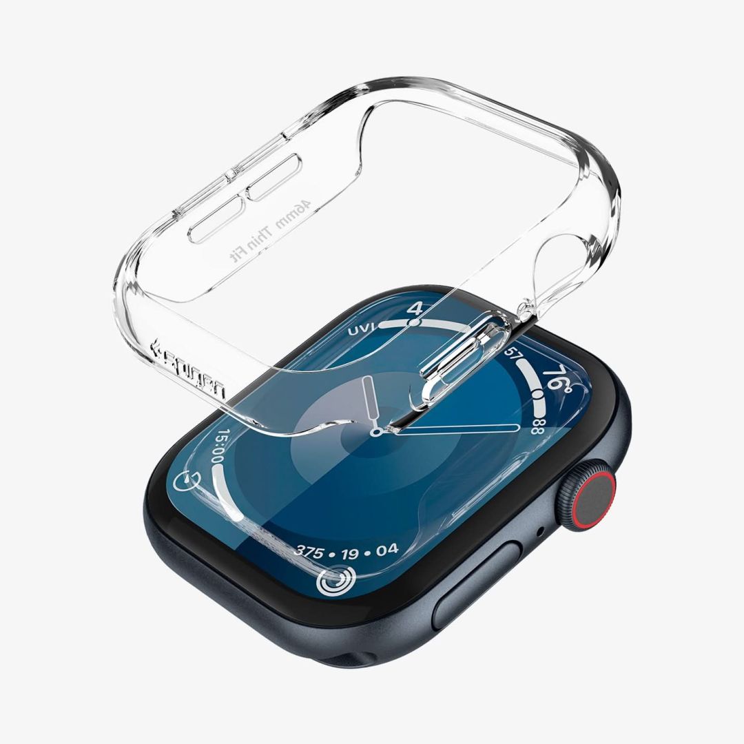Spigen Thin Fit Apple Watch 10 46mm Crystal Clear