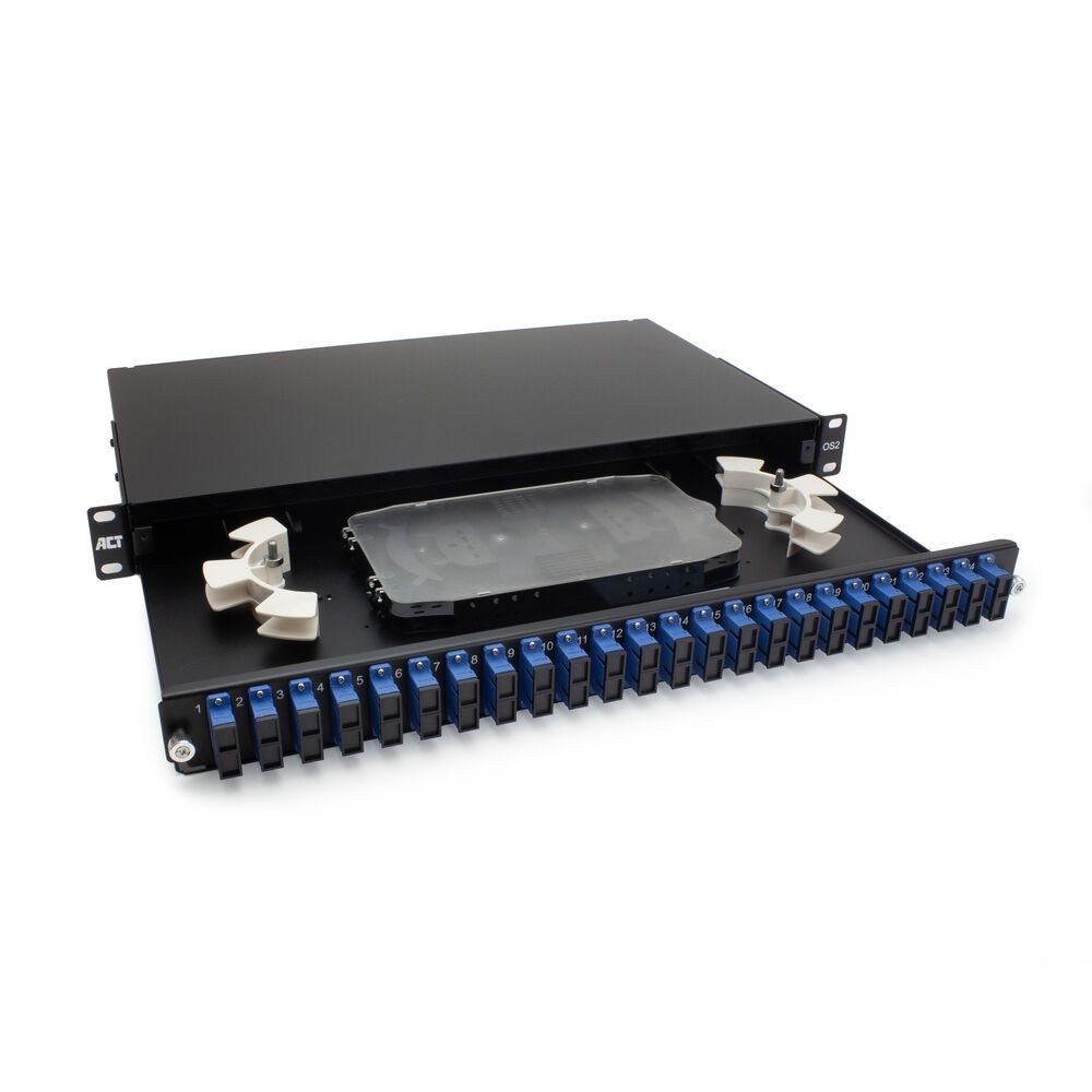 ACT Fiber panel  24 x duplex SC singlemode OS2