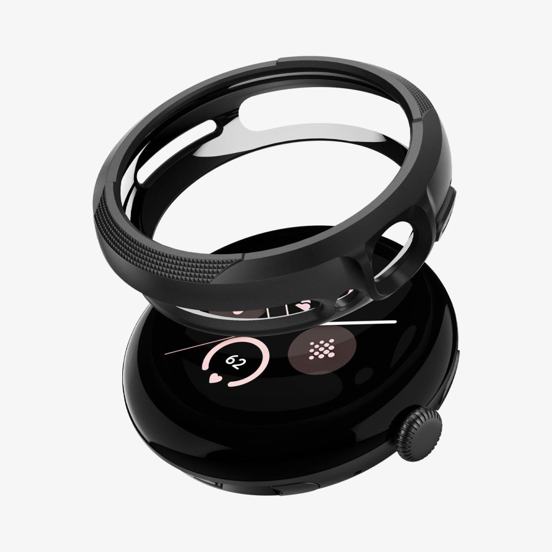 Spigen Liquid Air Google Pixel Watch 3 (45mm) Matte Black