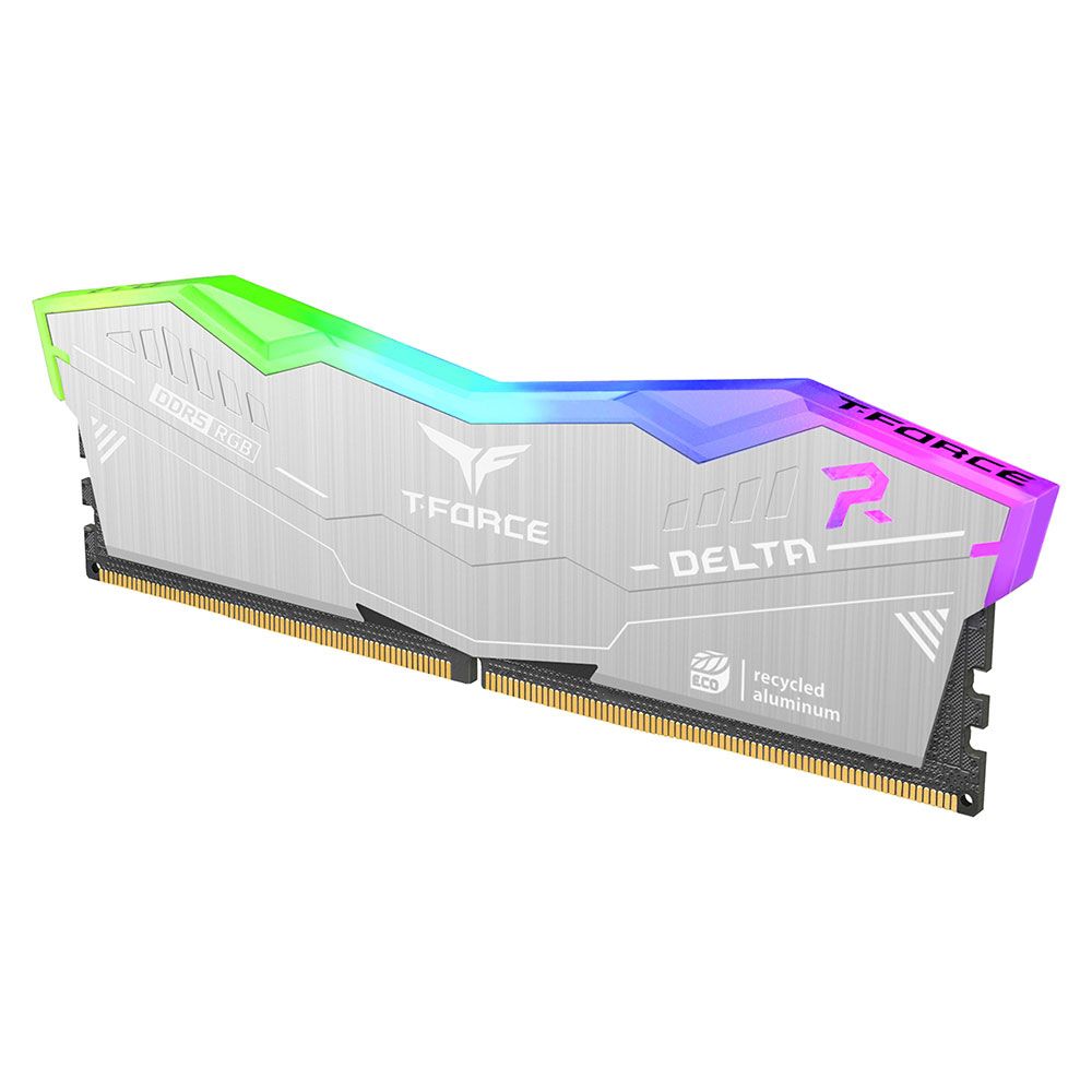 TeamGroup 32GB DDR5 6400MHz Kit(2x16GB) Delta RGB Silver